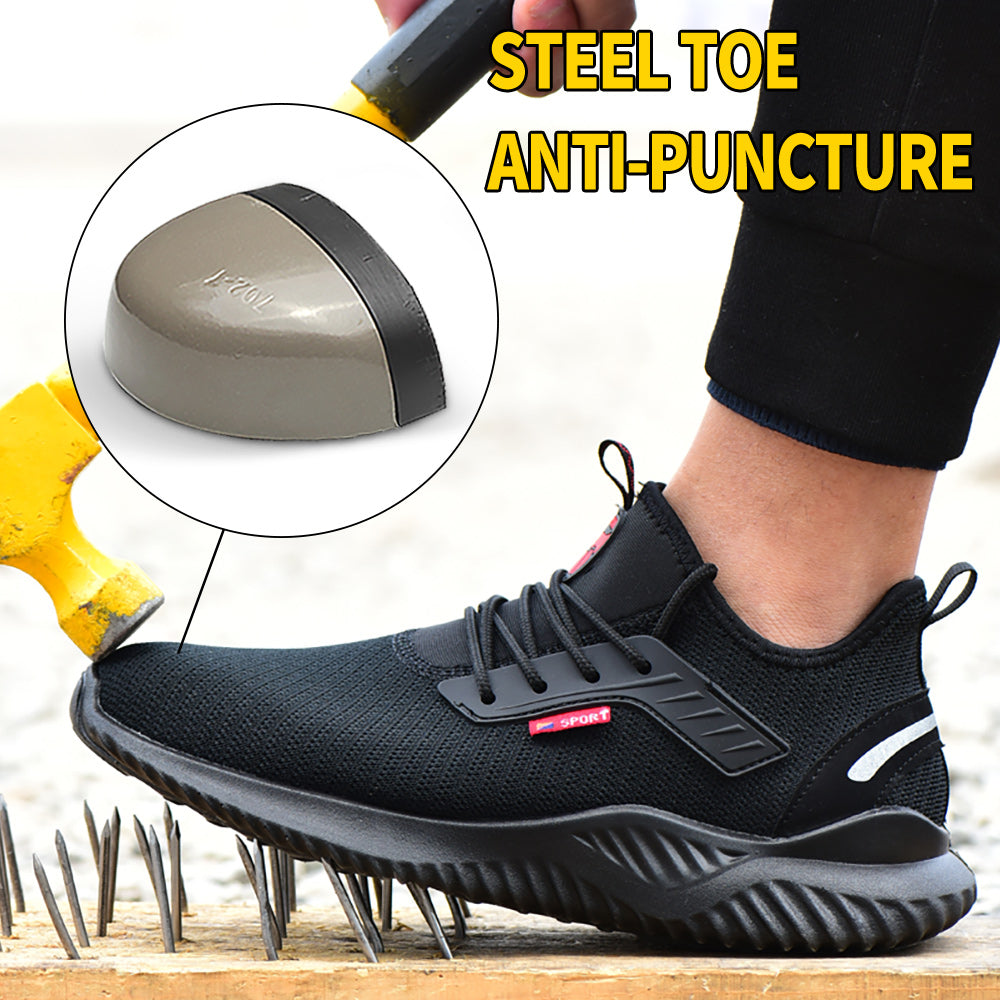 Tulldent Work Safety Shoes Anti-Smashing Steel Toe D Series 6002