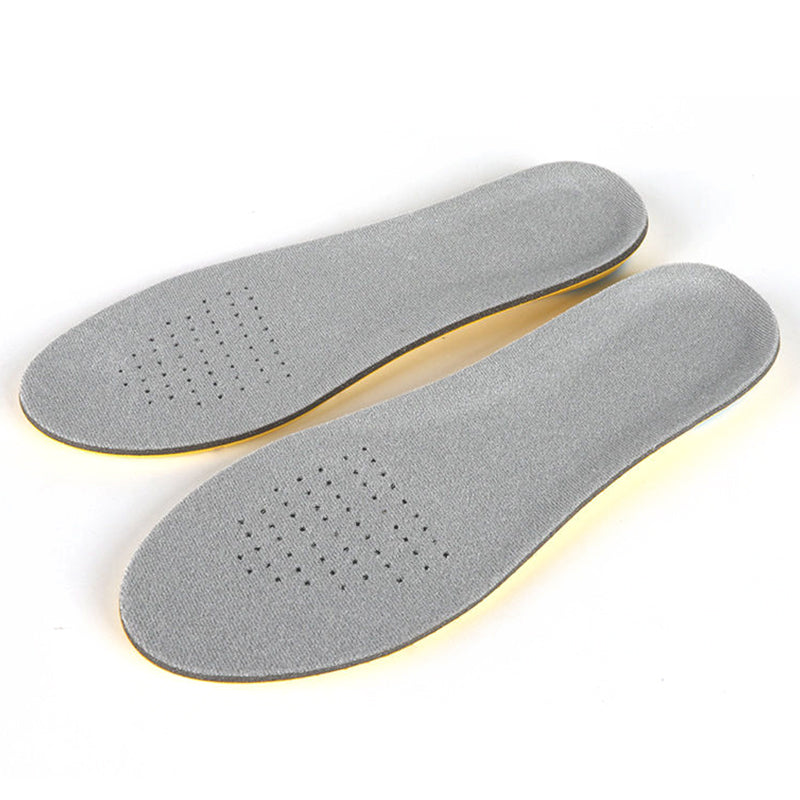 Elastic Shock Absorbing Shoe Insoles Breathable Honeycomb Sneaker Inserts Sports Memory Foam Shoe Insole Unisex