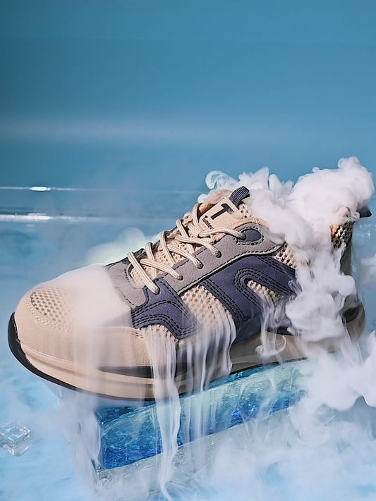 Tulldent Men's Safety Shoes Anti Smash, Anti Piercing, Breathable, Comfortable Safety Boots